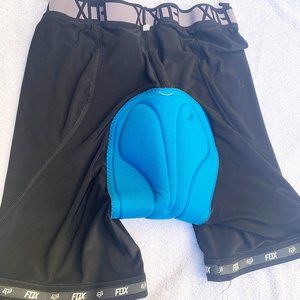 Fox racing men's MTB padded liner shorts